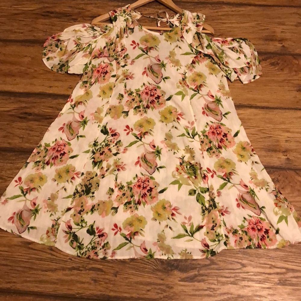 Angie Cold Shoulder Dress